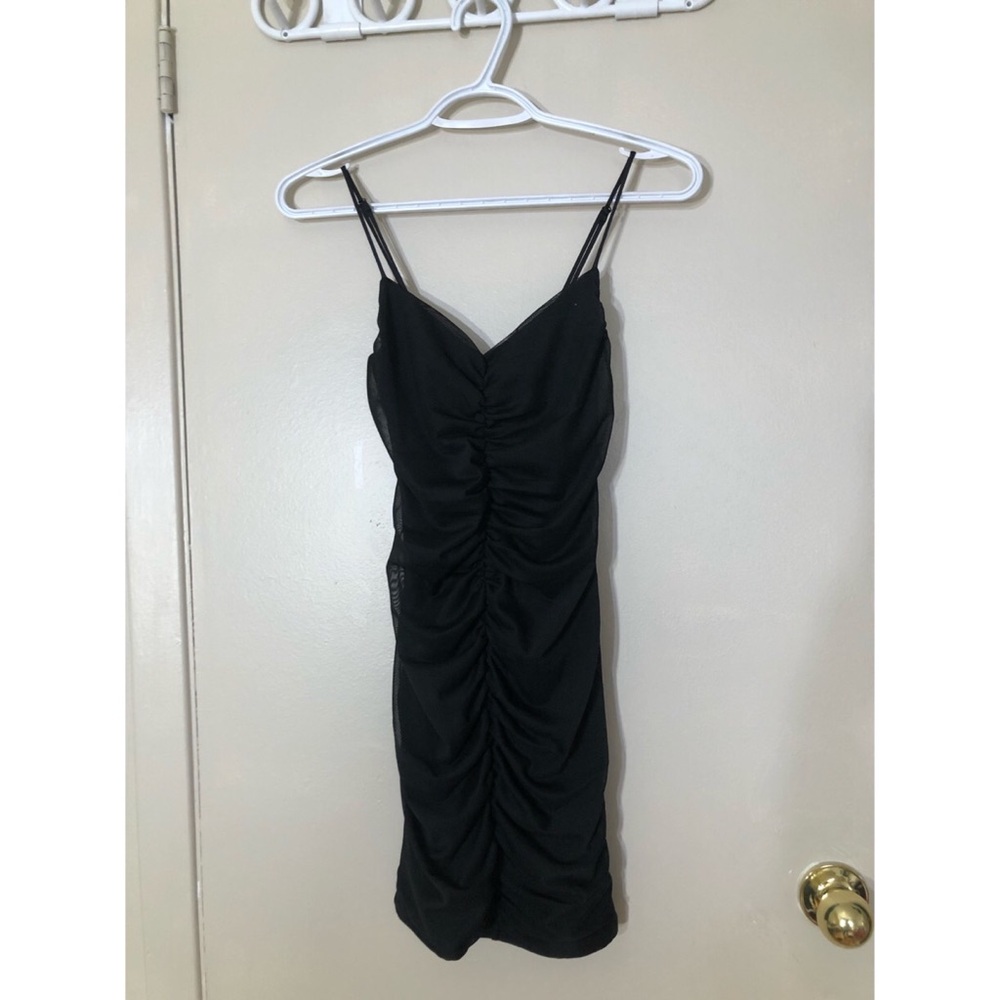 Garage Mini Black Dress